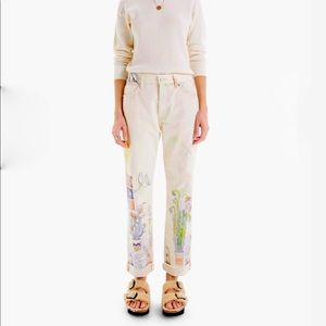 MOTHER The Scrapper Cuff Ankle Fray-Superstition